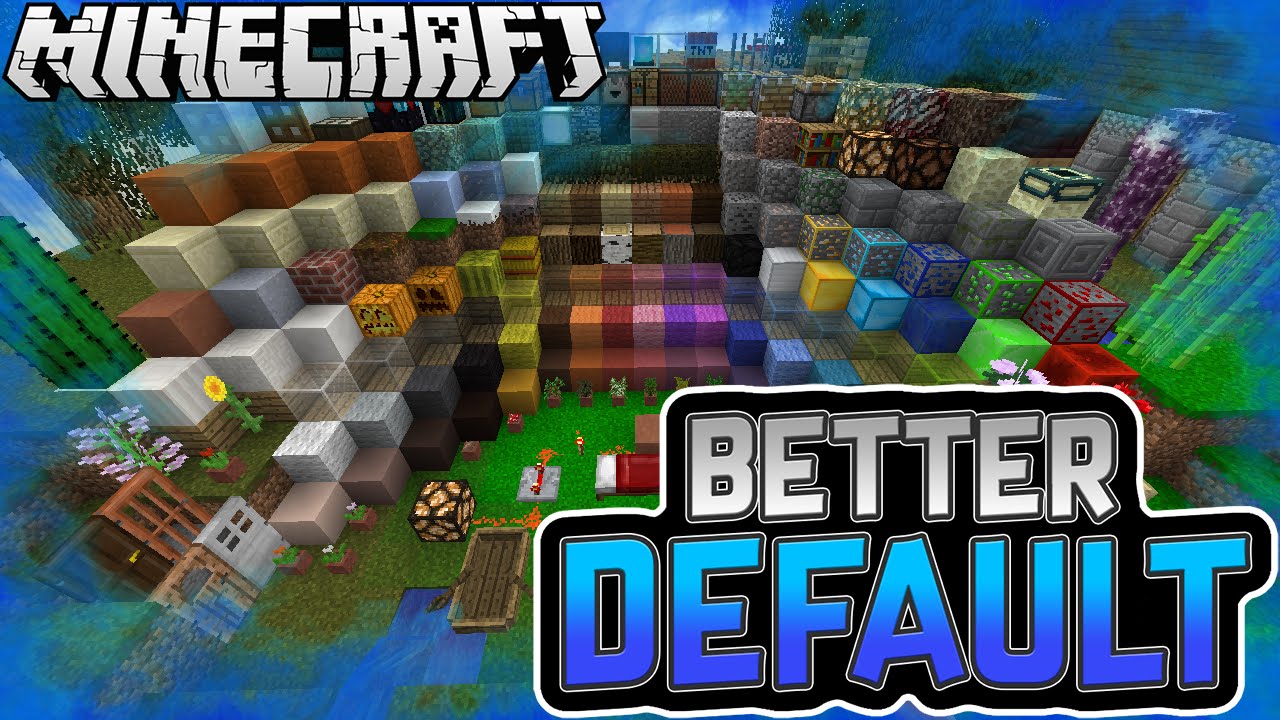 Better Than Default Texture Pack Para Minecraft 1.11/1.10.2/1.9.4 ...