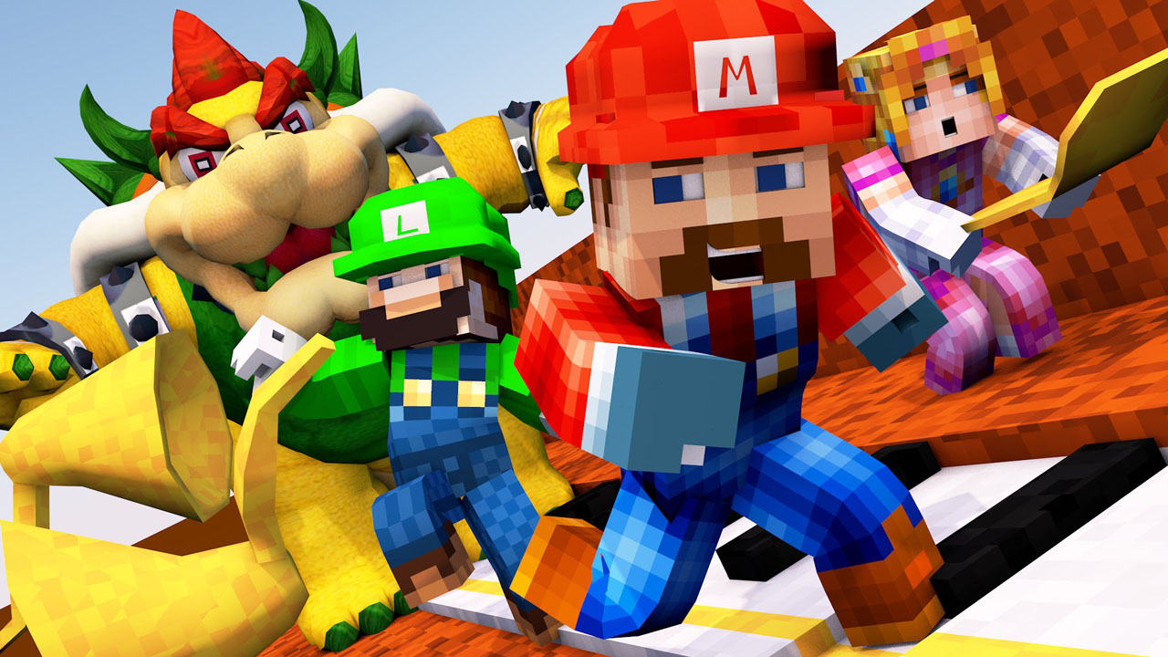 Super Mario Brothers Mod Para Minecraft 111 Zonacraft 