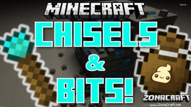 Chisels and Bits Mod Para Minecraft 1.18.2, 1.17.1, 1.16.5, 1.12.2, 1.11.2, 1.10.2, 1.9.4, 1.8.9