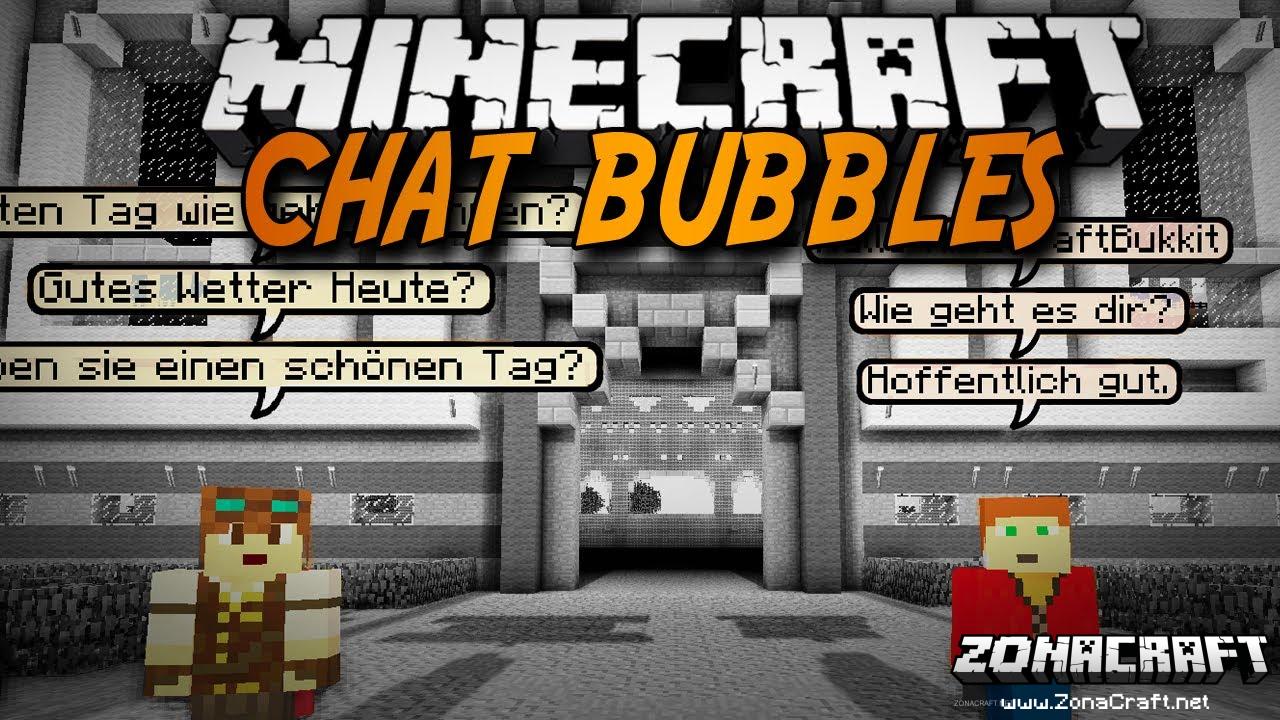 Minecraft MOD - Chat Bubbles Mod =) 