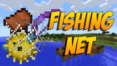 Fishing Net Mod Para Minecraft 1.19.2, 1.16.3, 1.12.2, 1.11.2, 1.10.2, 1.8