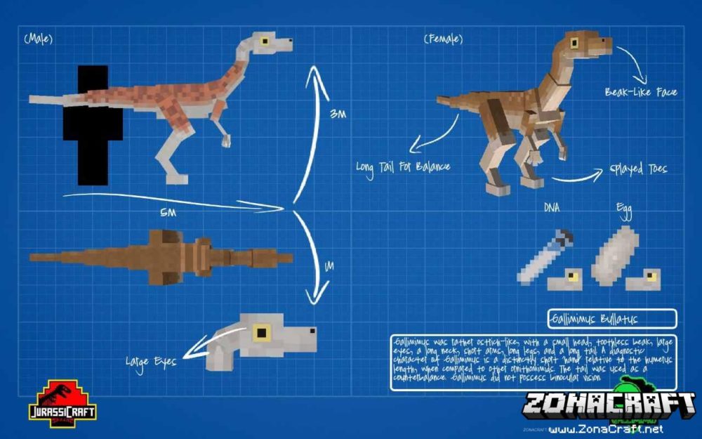 JurassiCraft Mod Para Minecraft , , , ,  -  ZonaCraft