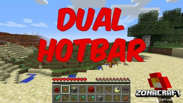 Dual Hotbars Mod Para Minecraft 1111710 Zonacraft 8608