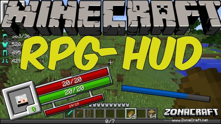 Rpg hud minecraft как настроить