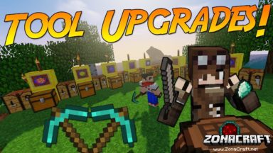 Tool Upgrades Mod Para Minecraft 1.14.4, 1.12.2, 1.11.2, 1.10.2