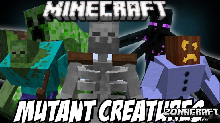 Mutant Monsters Mod Para Minecraft 26.2, 26.1.2, 1.21.11, 1.20.4, 1.19. ...