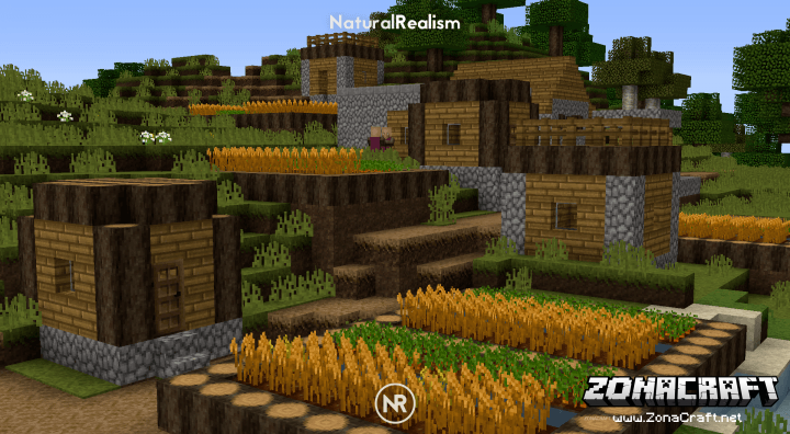 Natural Realism Texture Pack Para Minecraft 1.14.4, 1.13.2, 1.12.2, 1.11.2  - ZonaCraft