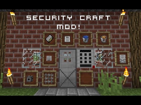 SecurityCraft items, puertas, bloques reforzados