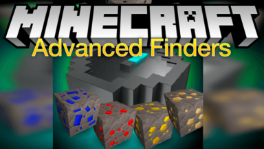 Advanced Finders Mod Para Minecraft 1.18.1, 1.16.5, 1.15.2, 1.14.4, 1.12.2, 1.11.2, 1.10.2, 1.7.10