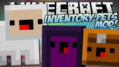 Inventory Pets Mod Para Minecraft 1.16.5, 1.15.2, 1.12.2, 1.11.2, 1.10.2, 1.9.4/1.8.9, 1.7.10