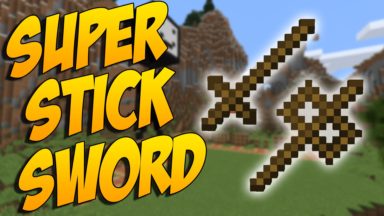 Super Stick Sword Mod Para Minecraft 1.15.2, 1.12.2, 1.10.2