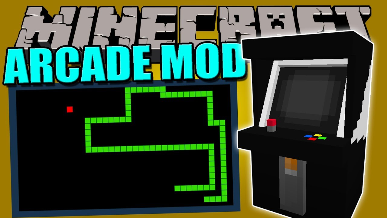 Arcade Mod Para Minecraft 1.12.2/1.11.2 - ZonaCraft