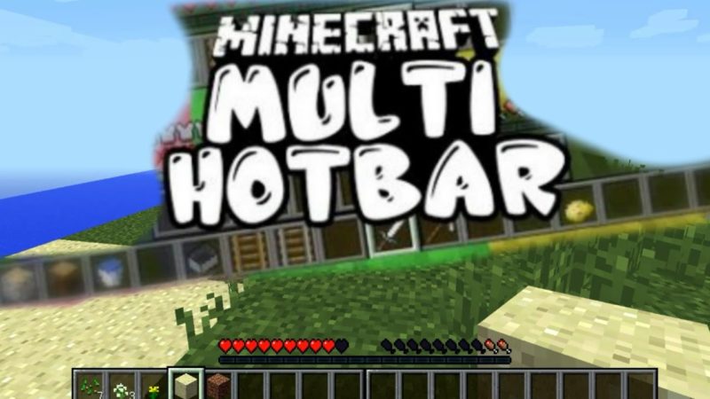 Immersive Hotbar Mod Para Minecraft 26.2, 26.1.2, 1.21.11, 1.20.4 ...