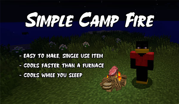 Simple Camp Fire mod
