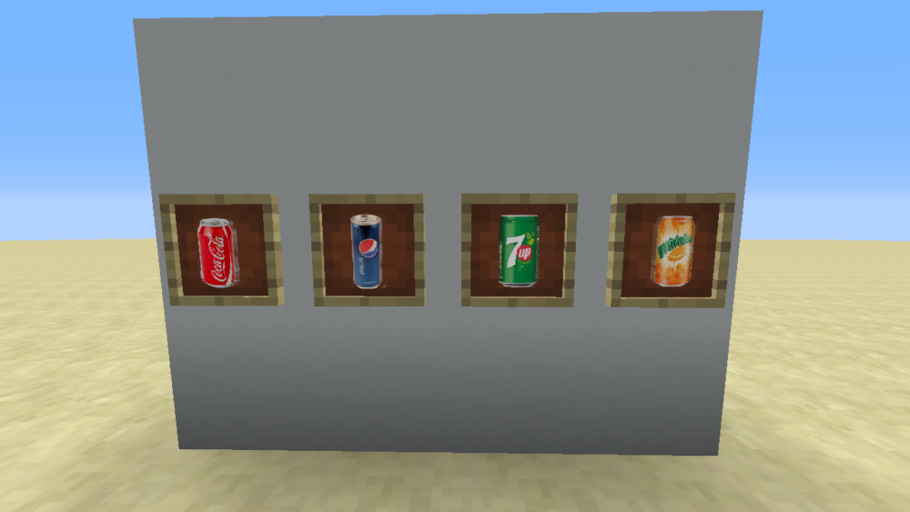 Vista previa de FuzzyDrinks Mod para Minecraft
