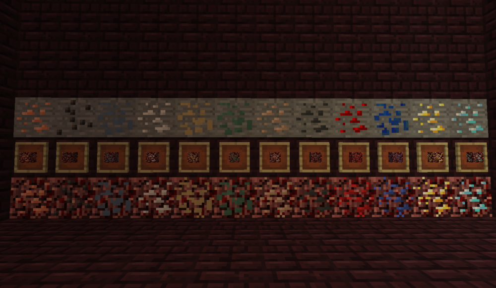Vista previa de Nether Metals Mod para Minecraft