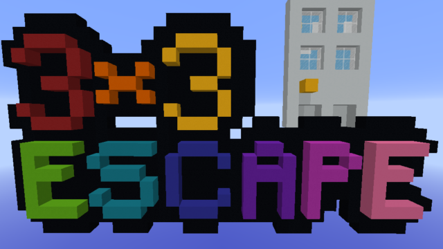 3 by 3 Escape Room Mapa Para Minecraft 1.12.2 - ZonaCraft