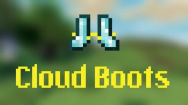 Cloud Boots Mod Para Minecraft 1.16.5, 1.15.2, 1.14.4, 1.13.2, 1.12.2