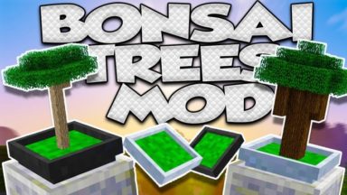 Bonsai Trees Mod Para Minecraft 1.18.2, 1.15.2, 1.14.4, 1.12.2