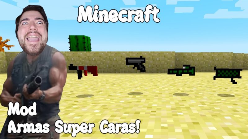 DrSquids Gun Mod Para Minecraft 1.12.2, 1.11.2, 1.10.2 - ZonaCraft