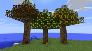 árboles con frutos