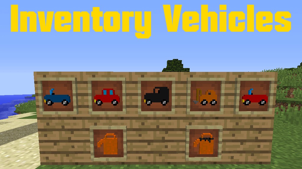 Inventory Vehicles Mod Para Minecraft 1 12 2 Zonacraft