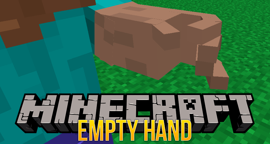 Vista previa de Empty Hand Mod para Minecraft