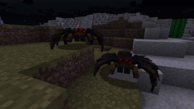 Better Animals Plus Mod arañas