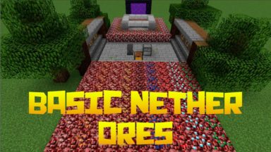 Basic Nether Ores Mod Para Minecraft 1.19.2, 1.18.2, 1.17.1, 1.16.5, 1.15.2, 1.14.4, 1.13.2, 1.12.2