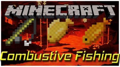 Combustive Fishing Mod Para Minecraft 1.16.5, 1.15.2, 1.14.4, 1.13.2, 1.12.2