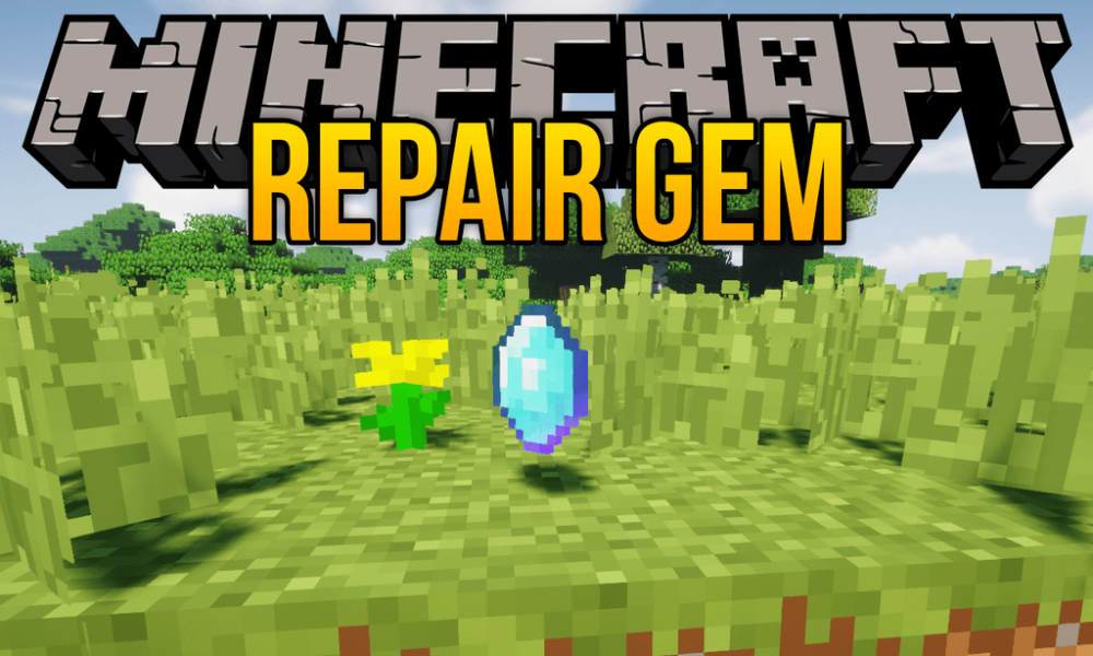 Vista previa de Repair Gem Mod para Minecraft