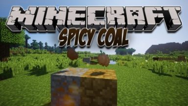 Spicy Coal Mod Para Minecraft 1.15.2, 1.14.4, 1.12.2