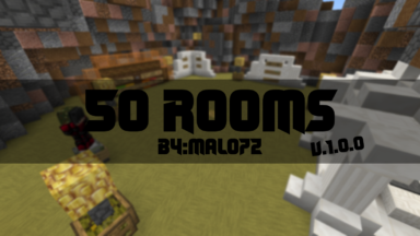 50 Rooms Mapa Para Minecraft 1.12.2