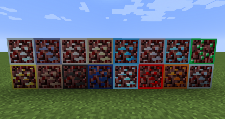 Minerales del nether