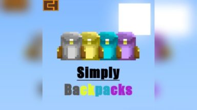 Simply Backpacks Mod Para Minecraft 1.19.2, 1.18.2, 1.17.1, 1.16.5, 1.15.2, 1.14.4, 1.12.2