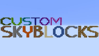 Custom Skyblock Mapa Para Minecraft 1.14.4