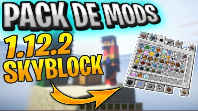 Modpack Para Minecraft Skyblocks 1 12 2 50 Mods Zonacraft