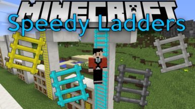 Speedy Ladders Mod Para Minecraft 1.18.2, 1.17.1, 1.16.5, 1.15.2, 1.14.4, 1.12.2
