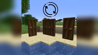 Automatic Doors Mod Para Minecraft 1.15.2, 1.14.4, 1.13.2, 1.12.2