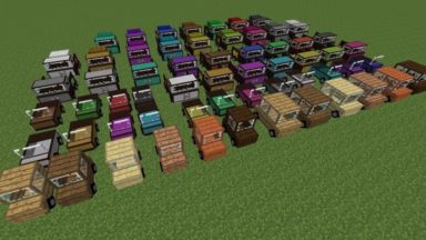 Ultimate Car Mod Para Minecraft 1.20.1, 1.19.4, 1.18.2, 1.17.1, 1.16.5, 1.15.2, 1.14.4, 1.12.2, 1.11.2, 1.10.2