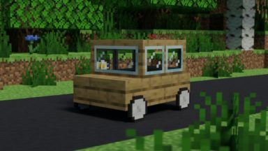 Minecraft automóvil