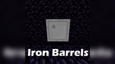 Iron Barrels Mod Para Minecraft 1.15.2, 1.14.4