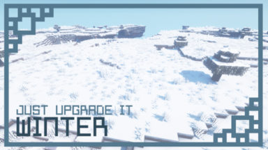 Just Upgrade It: Winter Edition Texture Pack Para Minecraft 1.14