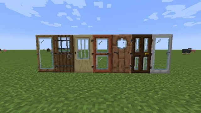 Modern Glass Doors Mod Para Minecraft 1 14 4 Zonacraft