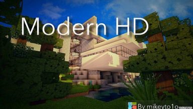 Modern HD Texture Pack Para Minecraft 1.13.1, 1.12.1