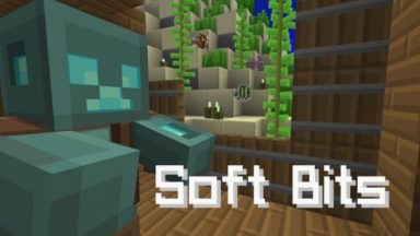 Soft Bits Texture Pack Para Minecraft 1.19.3, 1.18.2, 1.17.1, 1.16.5, 1.15.2, 1.14.4, 1.13.2, 1.12.2, 1.11.2, 1.10.2, 1.8.9