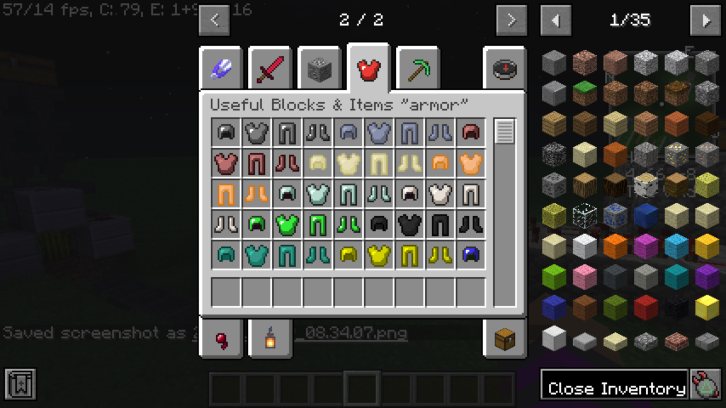 Useful Blocks & Items Mod