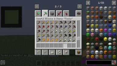 Useful Blocks & Items Mod
