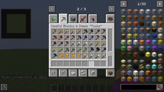 Useful Blocks & Items Mod