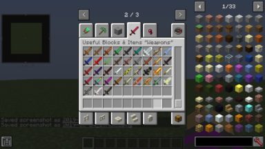 Useful Blocks & Items Mod